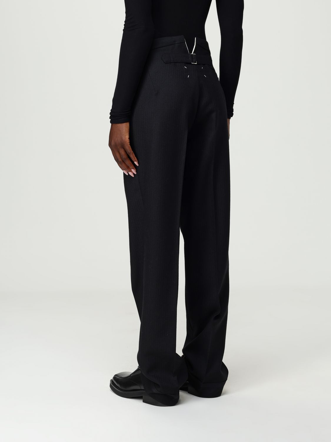 Maison Margiela Pants Woman Black