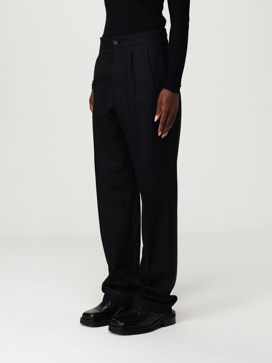 Maison Margiela Pants Woman Black