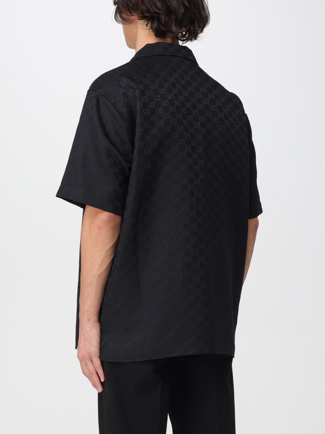 Gucci Shirt Men Black