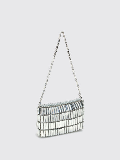 Self Portrait Shoulder Bag Woman Silver