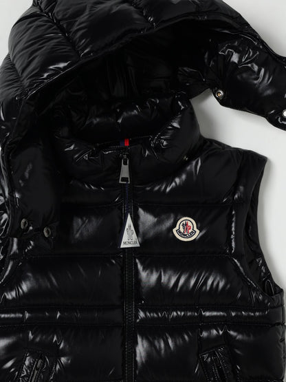 Moncler Waistcoat Kids Black