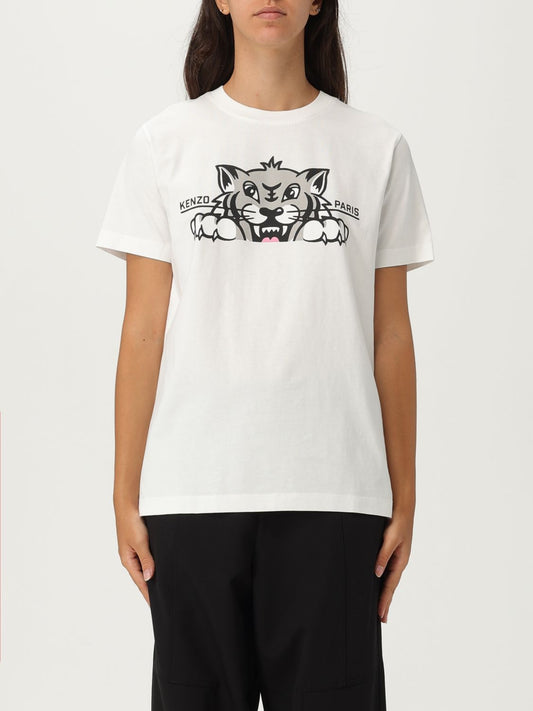 Kenzo Polo Shirt Woman Beige