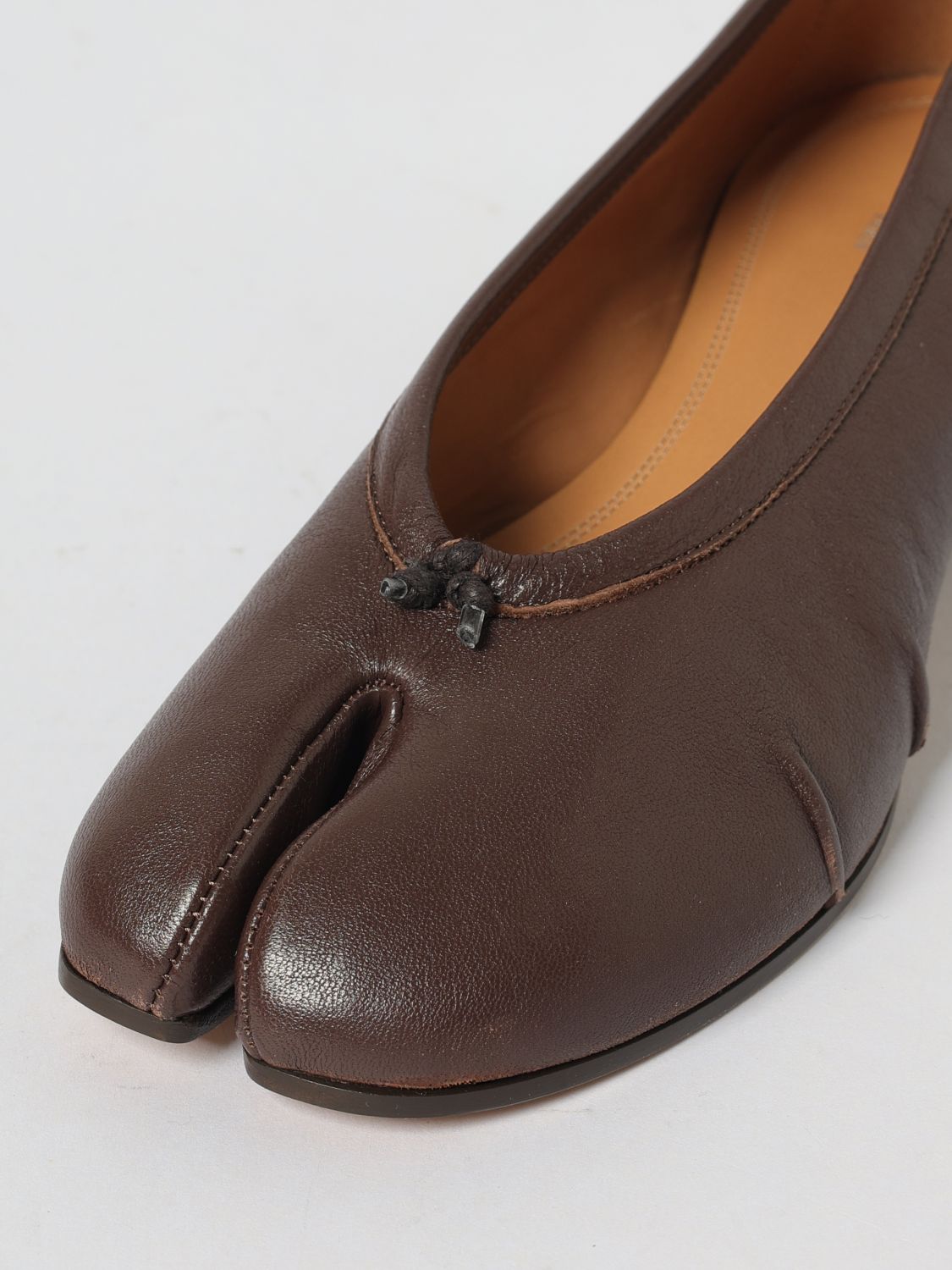 Maison Margiela Ballet Flat Woman Brown