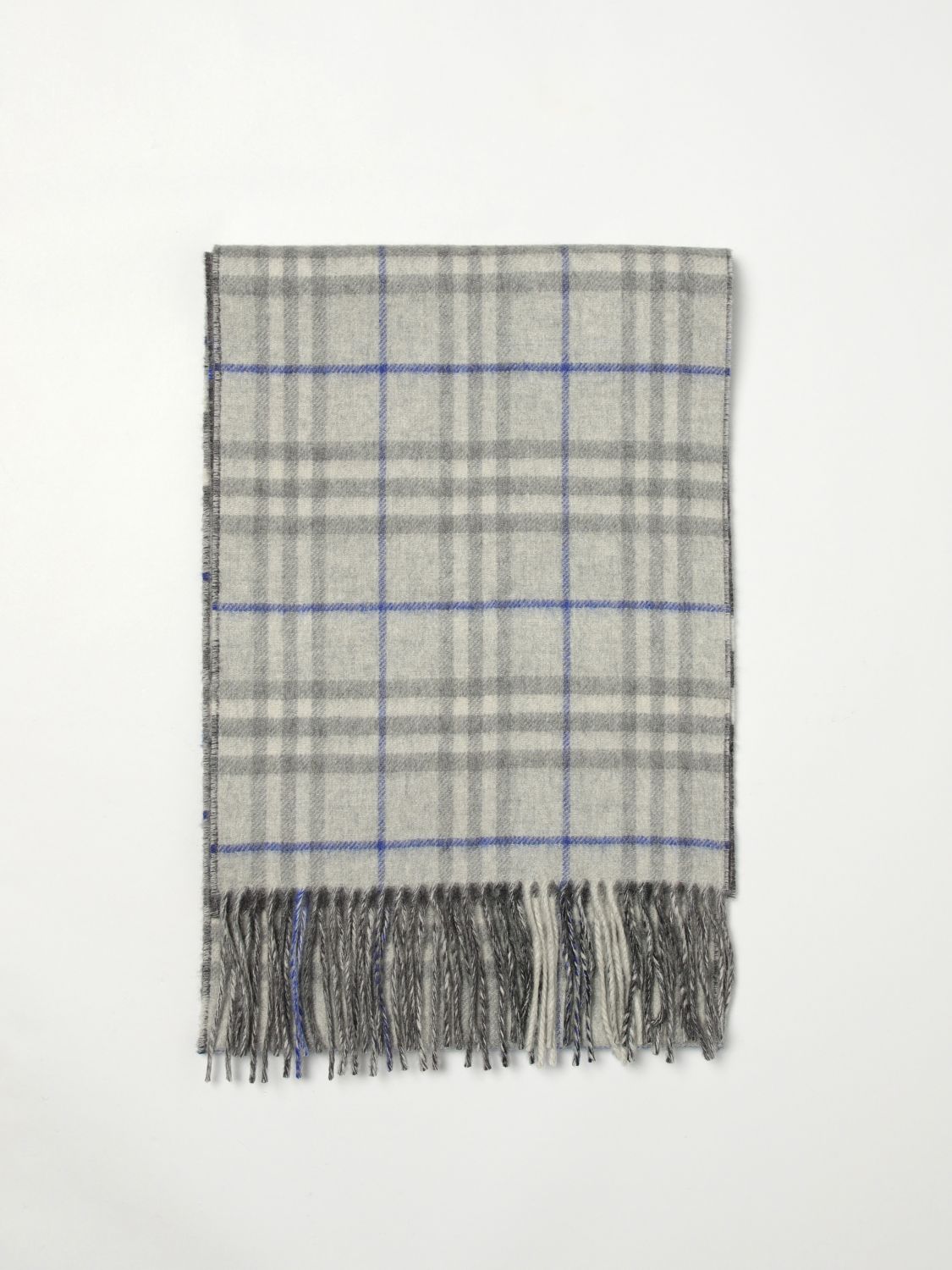 Burberry Scarf Men Grey