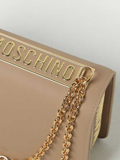 Love Moschino Crossbody Bags Woman Beige