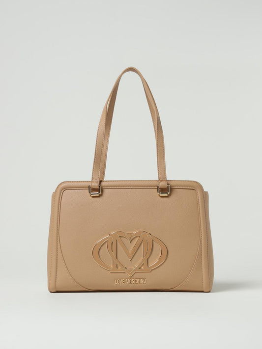 Love Moschino Tote Bags Woman Beige
