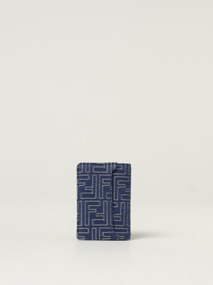 Fendi Wallet Men Grey