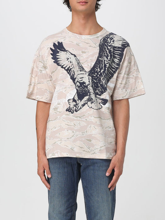 Diesel T Shirt Men Beige