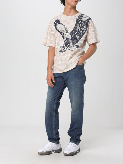 Diesel T Shirt Men Beige