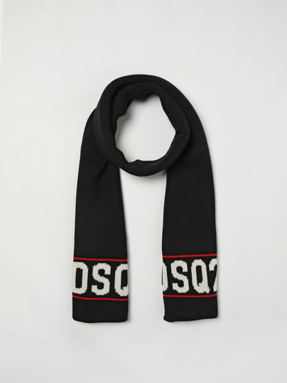 Dsquared2 Boy's Scarf Kids Black