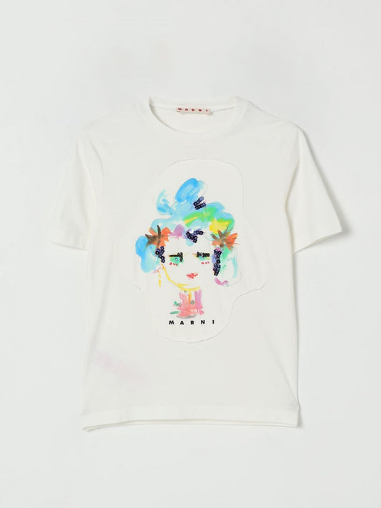 Marni T Shirt Kids White