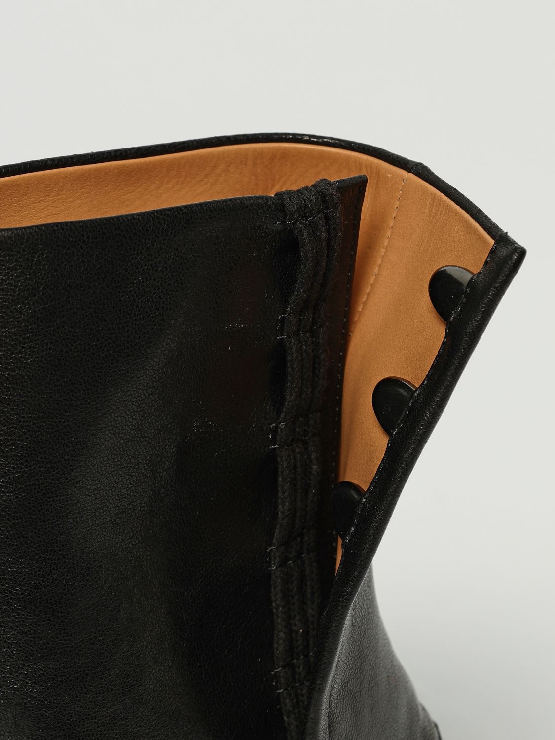 Maison Margiela Flat Ankle Boots Woman Black