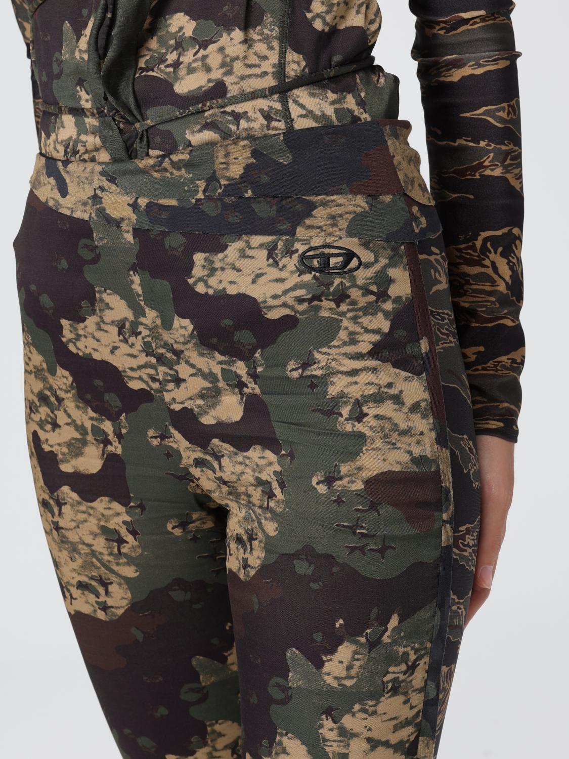 Diesel Pants Woman Multicolor