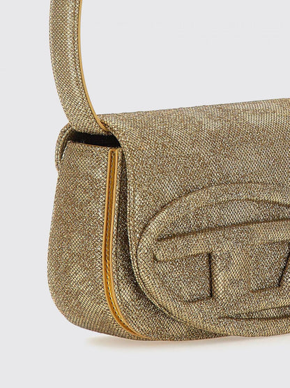 Diesel Shoulder Bag Woman Gold
