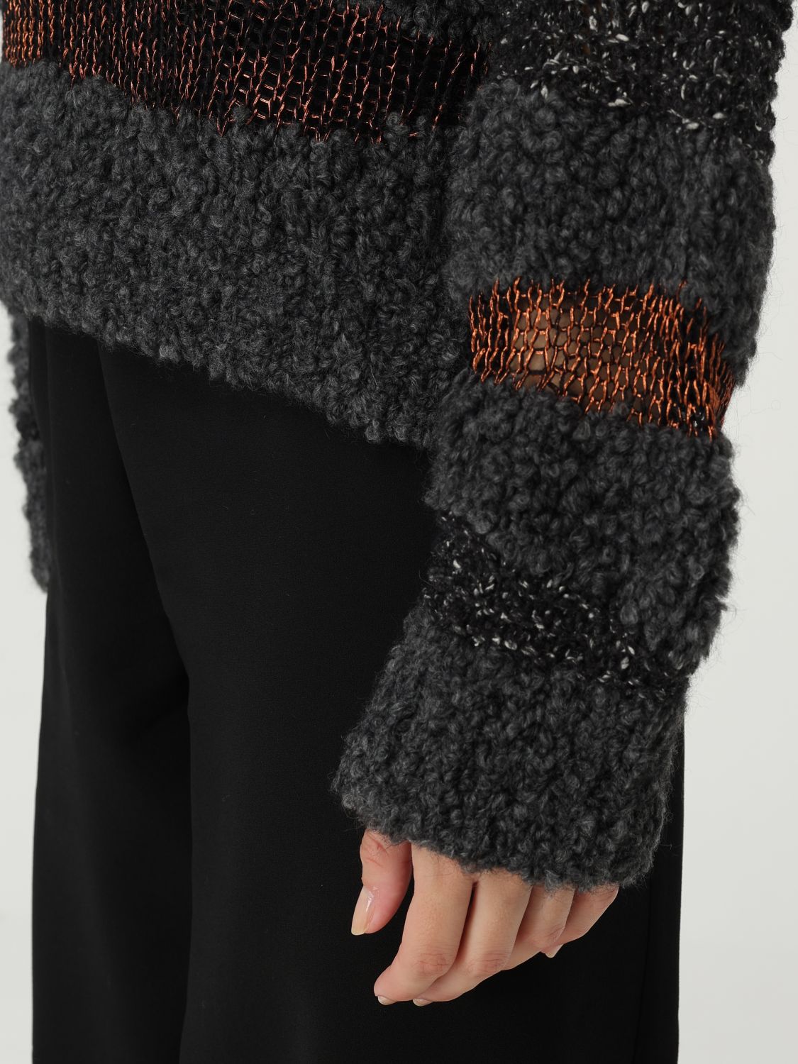 Pinko Sweater Woman Grey
