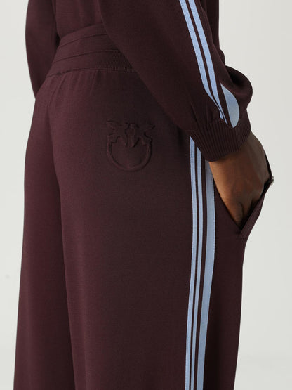 Pinko Pants Woman Burgundy