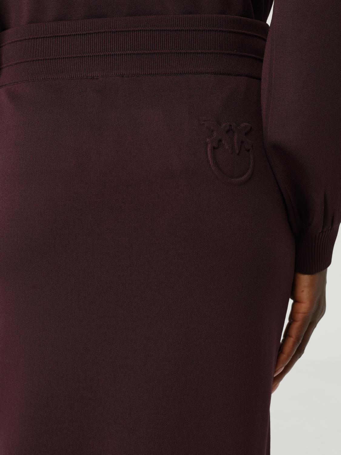 Pinko Skirt Woman Burgundy