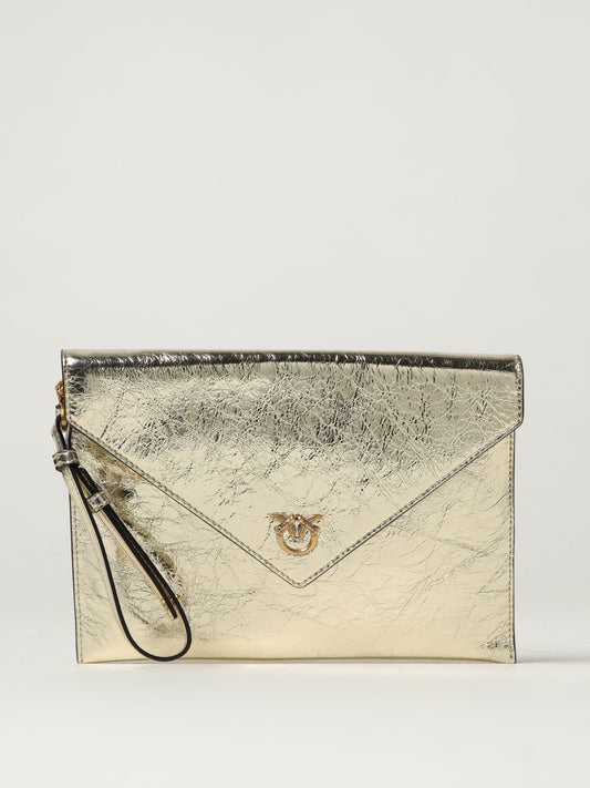 Pinko Shoulder Bag Woman Gold