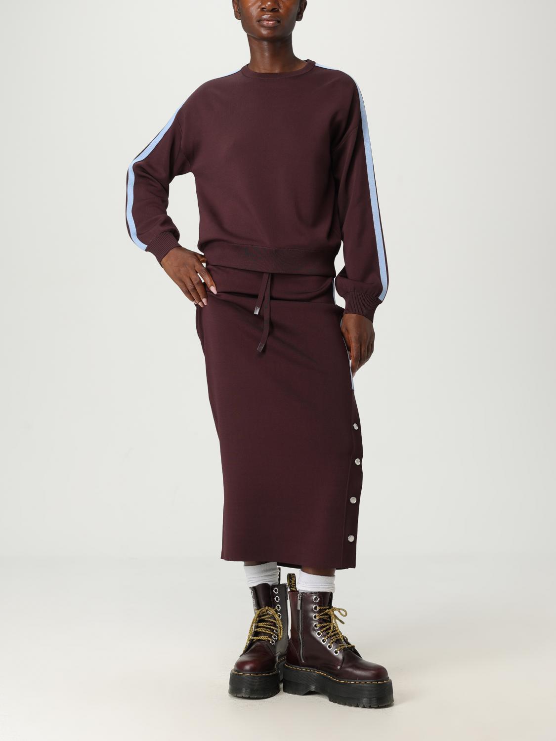 Pinko Sweatshirt Woman Burgundy
