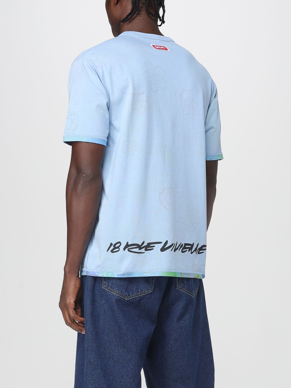 Kenzo T Shirt Men Blue