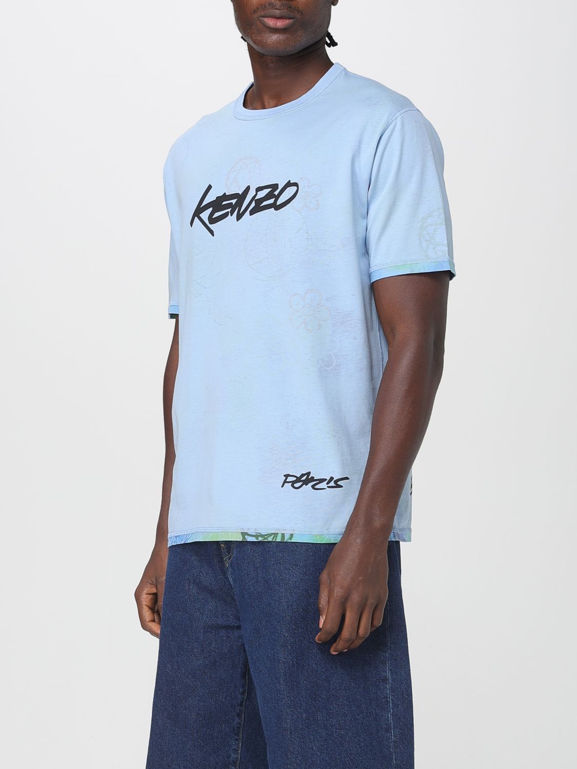 Kenzo T Shirt Men Blue