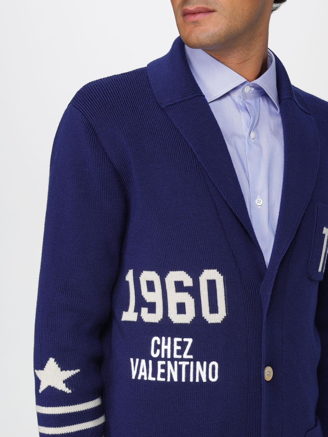 Valentino Cardigan Men Butter