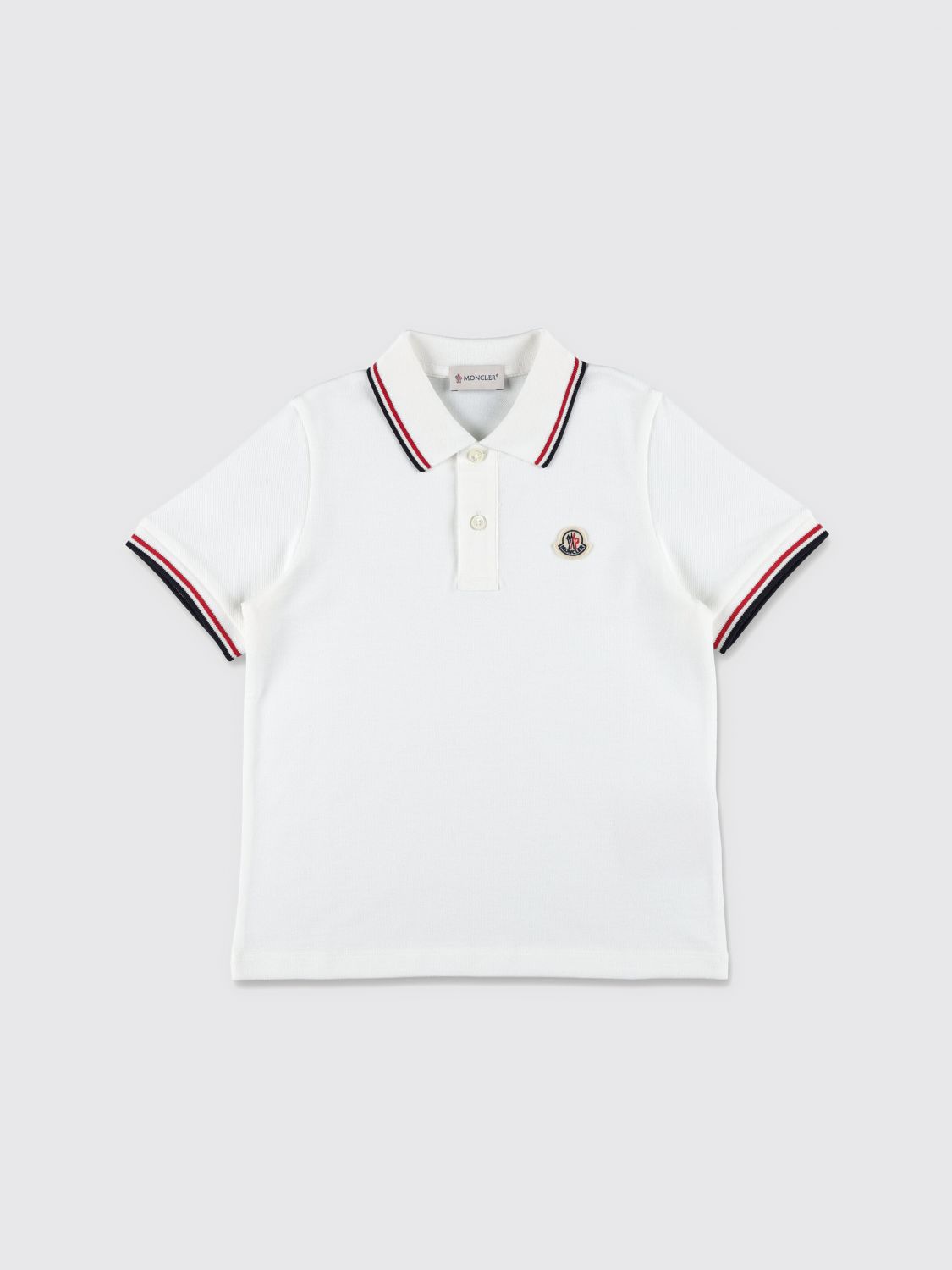 Moncler Polo Shirt Kids Blue