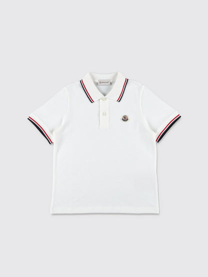 Moncler Polo Shirt Kids Blue