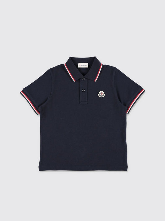 Moncler Polo Shirt Kids Blue