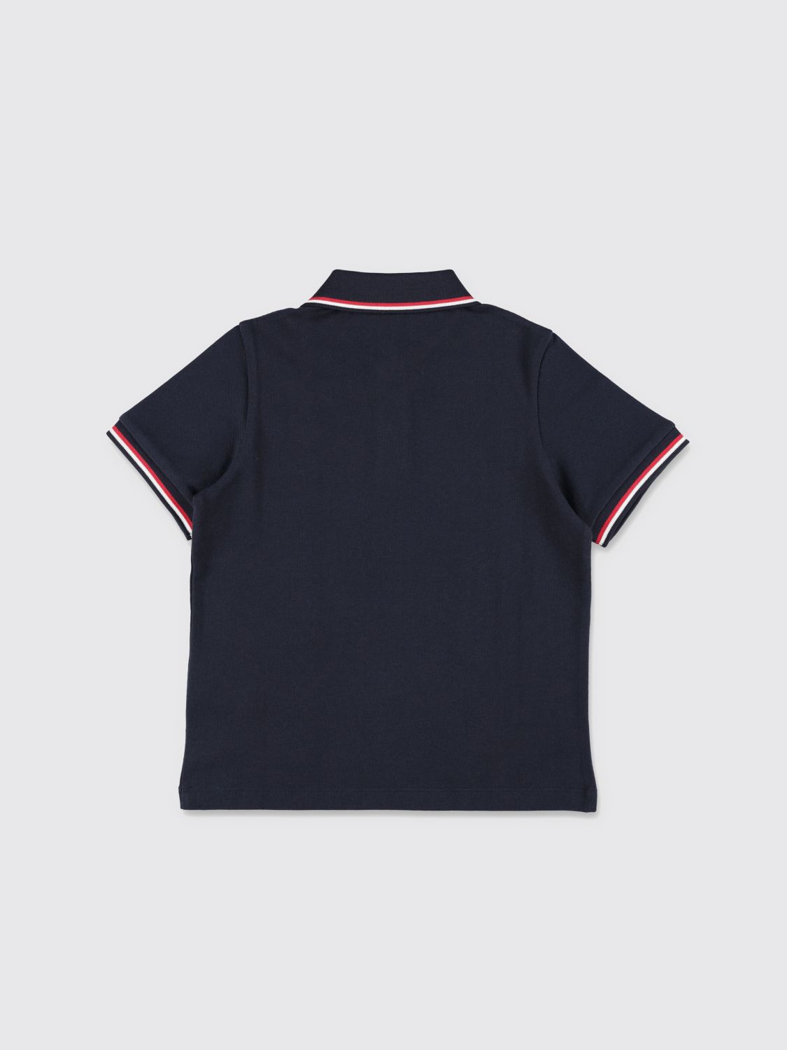 Moncler Polo Shirt Kids Blue