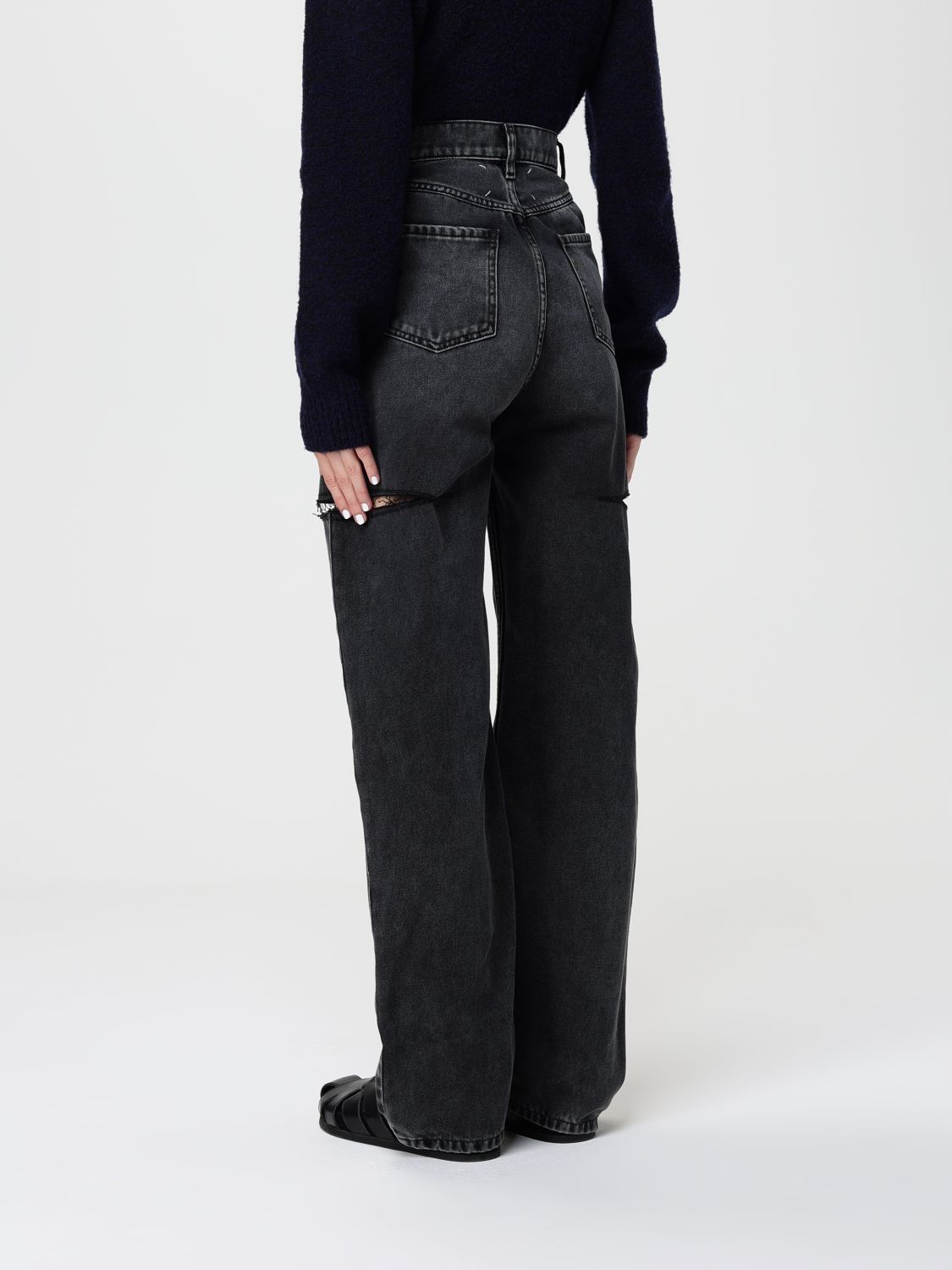 Maison Margiela Pants Woman Black