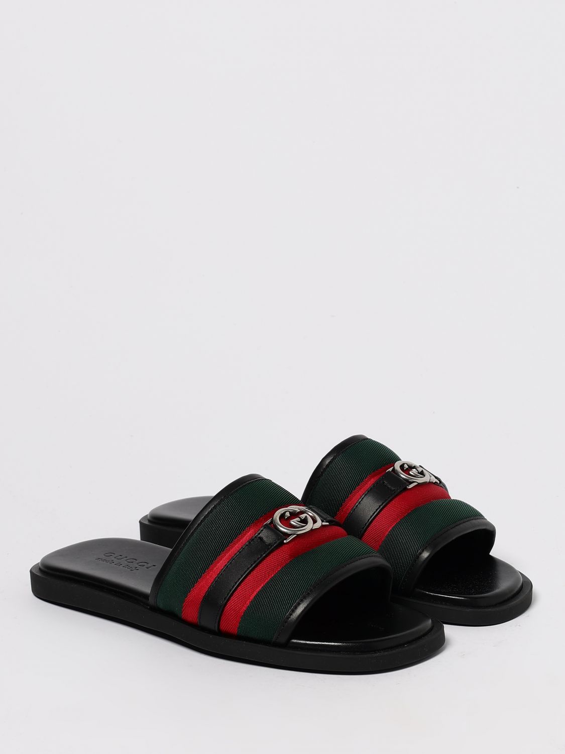 Gucci Sandals Men Green