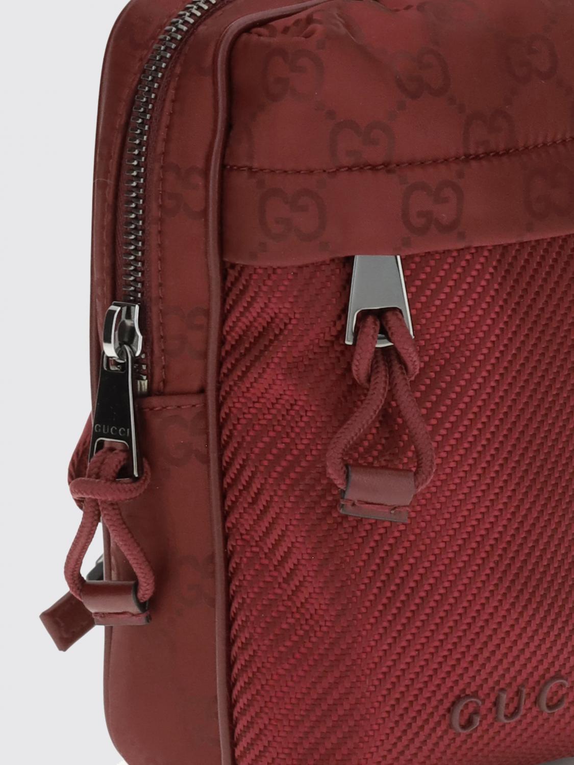 Gucci Bag Men Burgundy