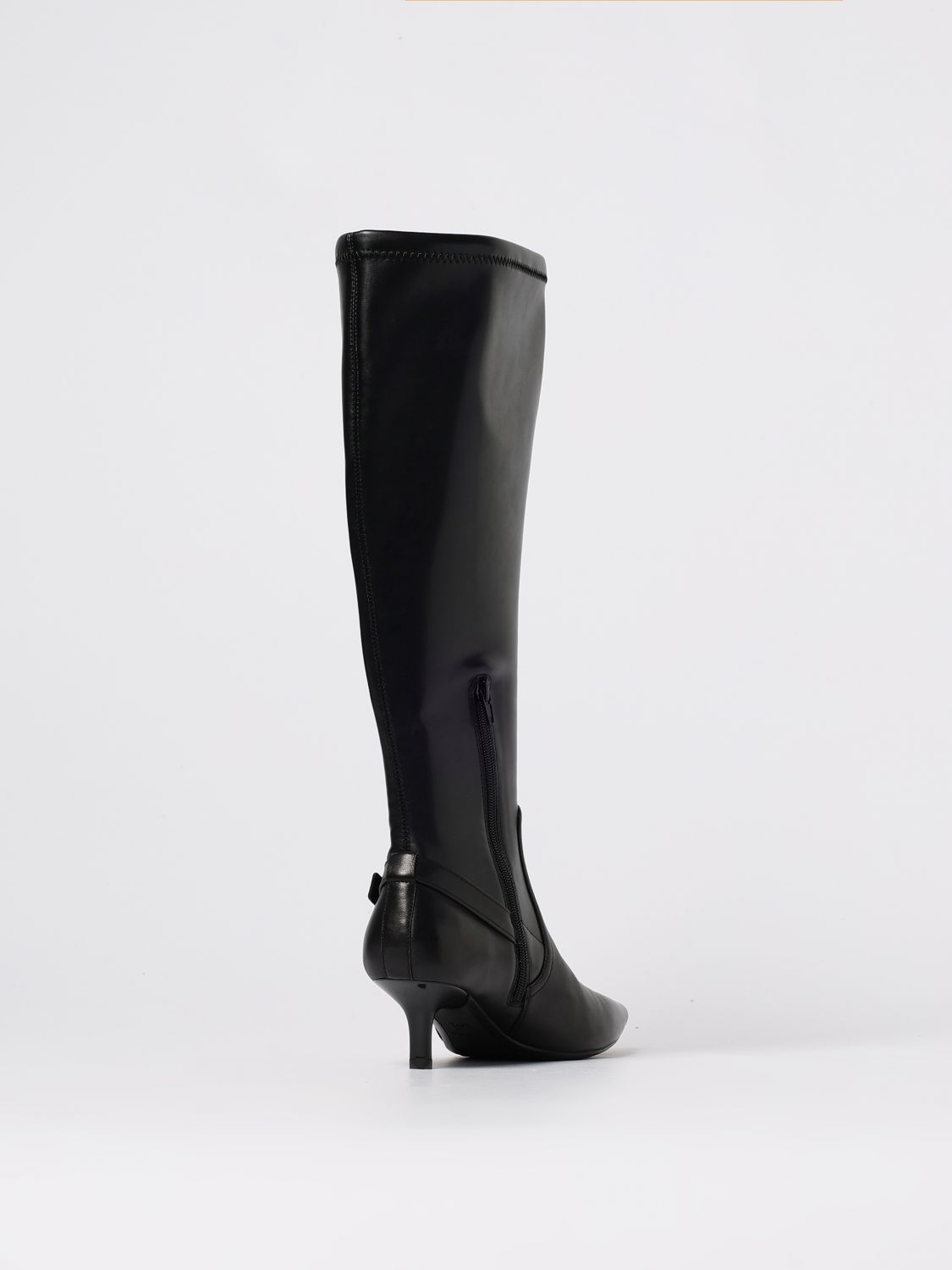 Pinko Flat Ankle Boots Woman Black