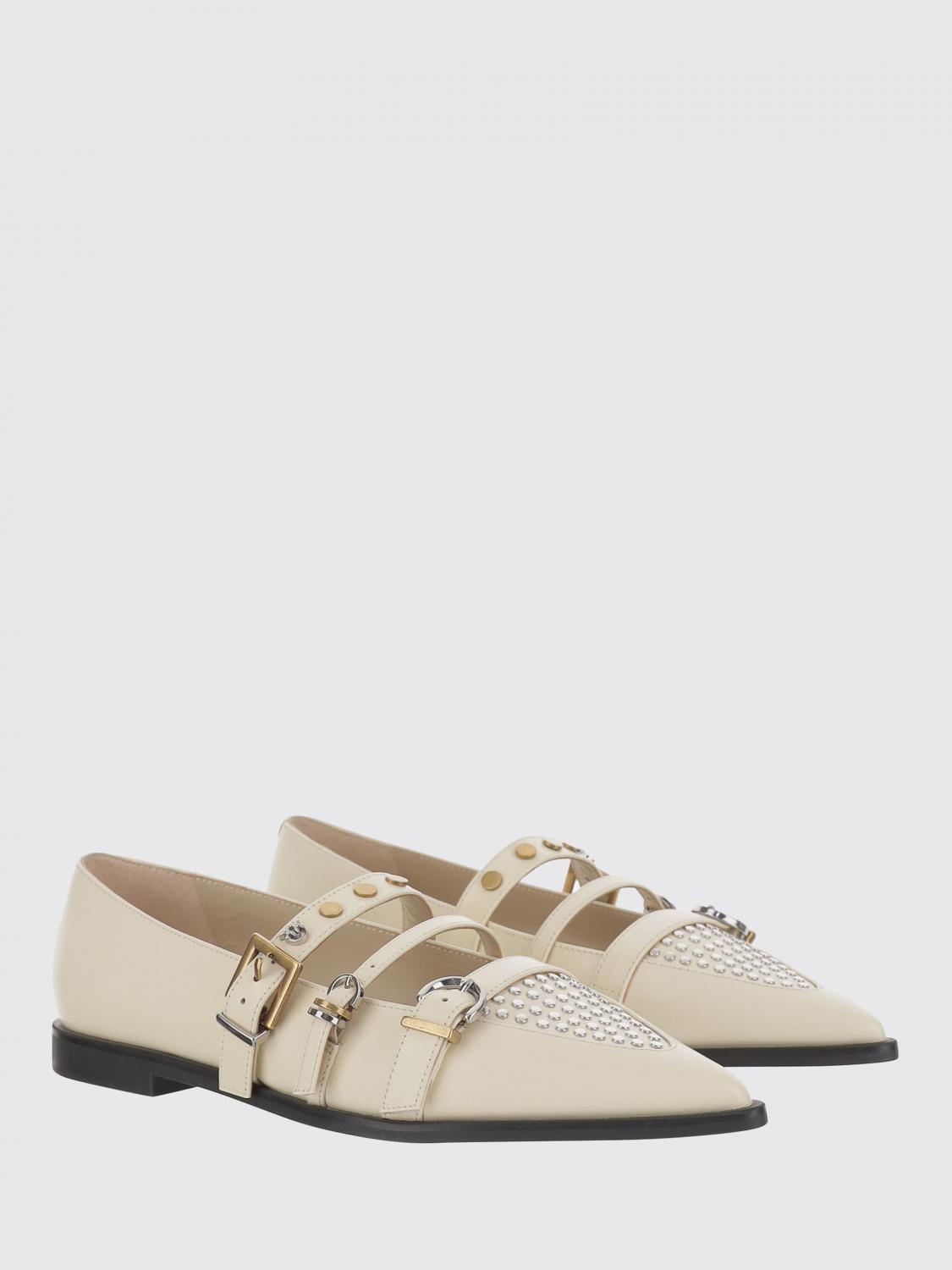 Pinko Ballet Flats Woman Ivory