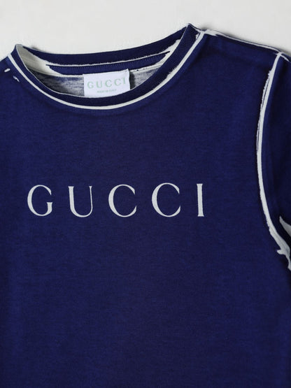 Gucci T Shirt Kids Blue