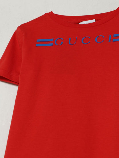 Gucci T Shirt Kids Red