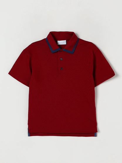 Gucci Polo Shirt Kids Red