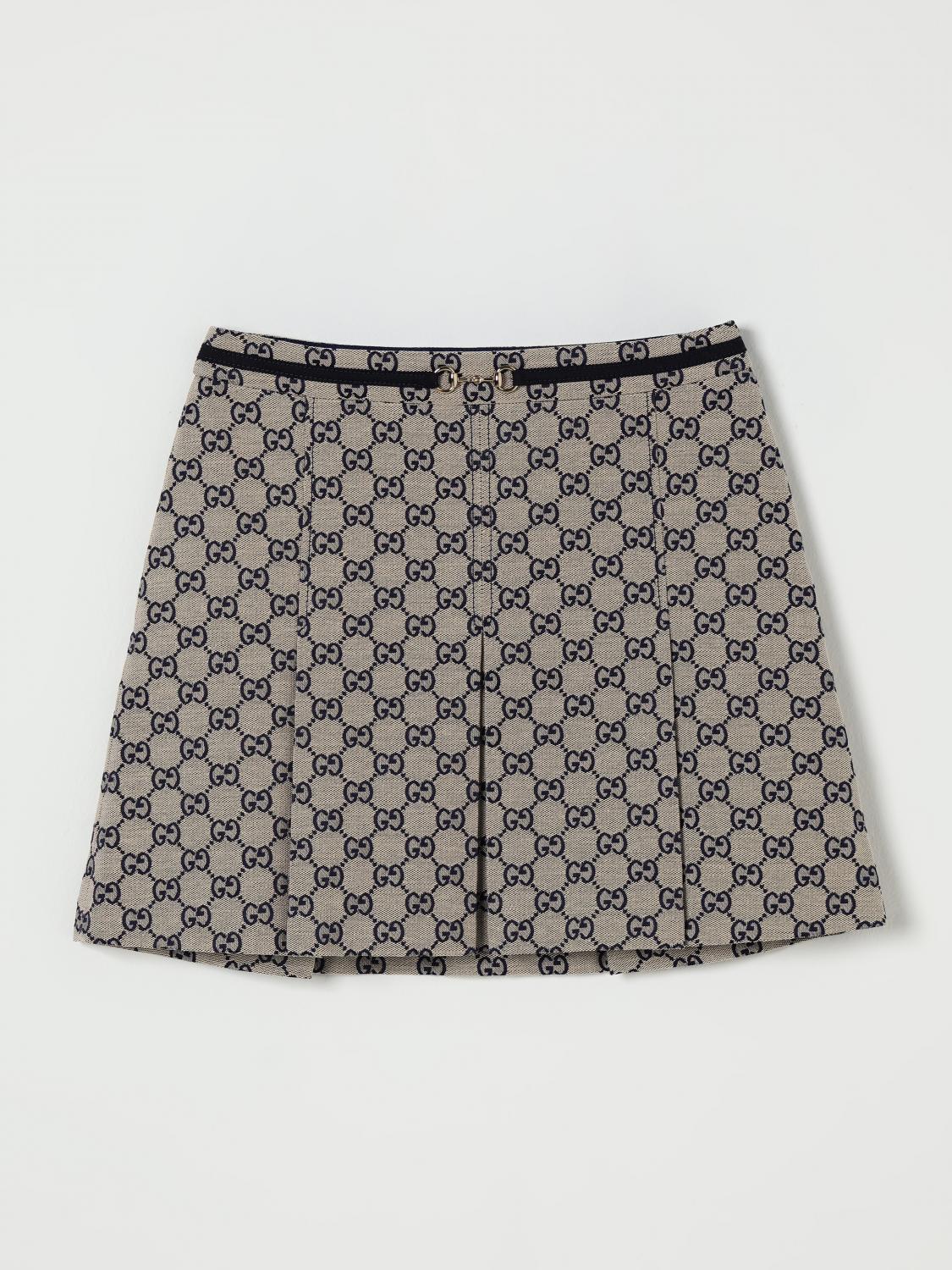 Gucci Skirt Kids Beige