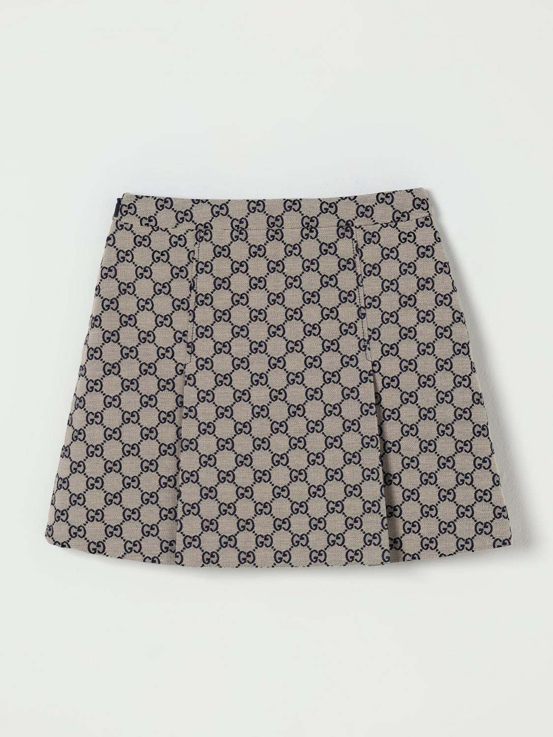 Gucci Skirt Kids Beige