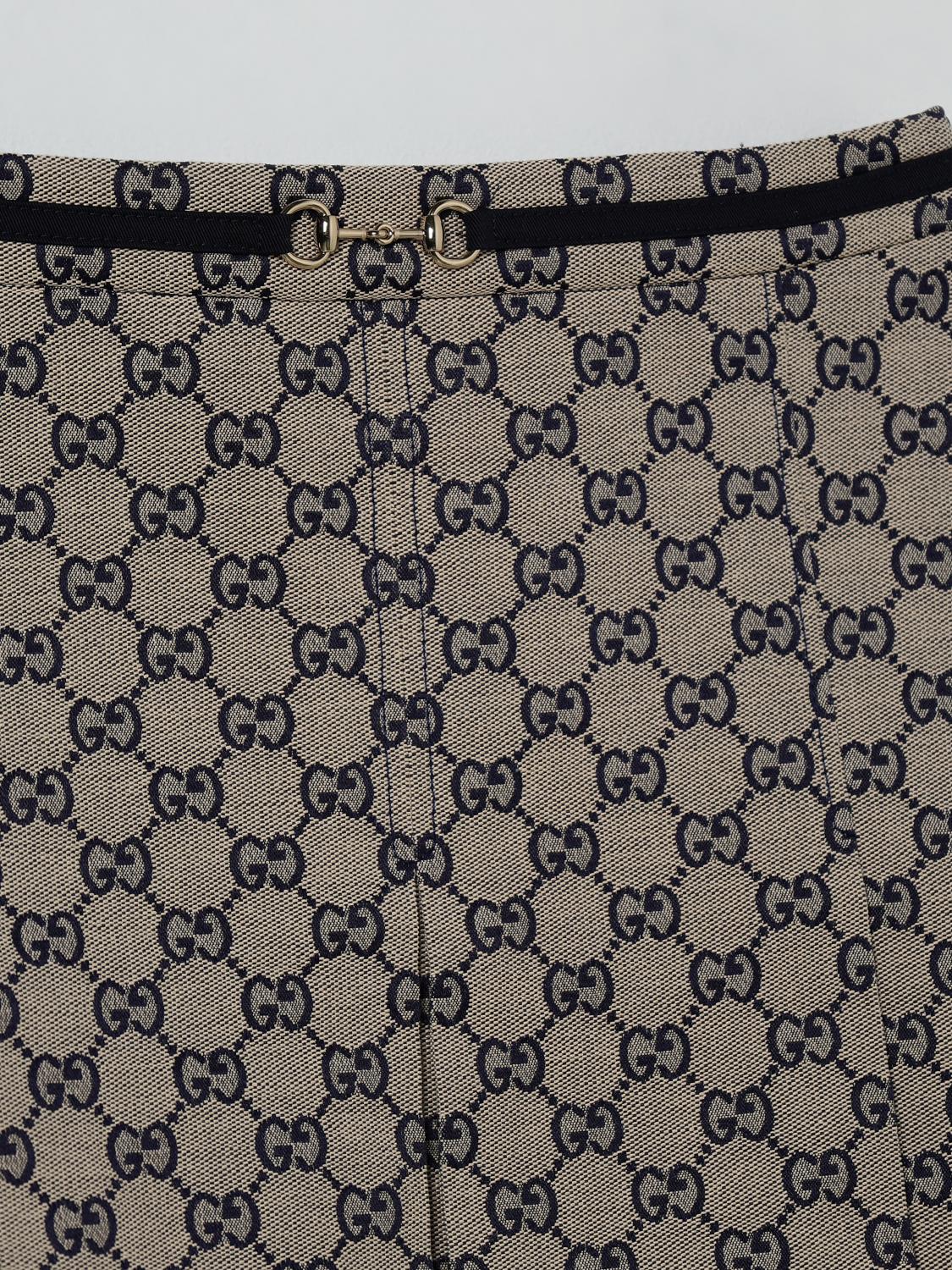 Gucci Skirt Kids Beige