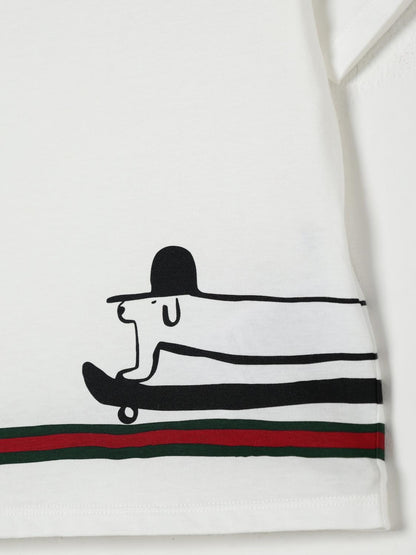 Gucci T Shirt Kids White