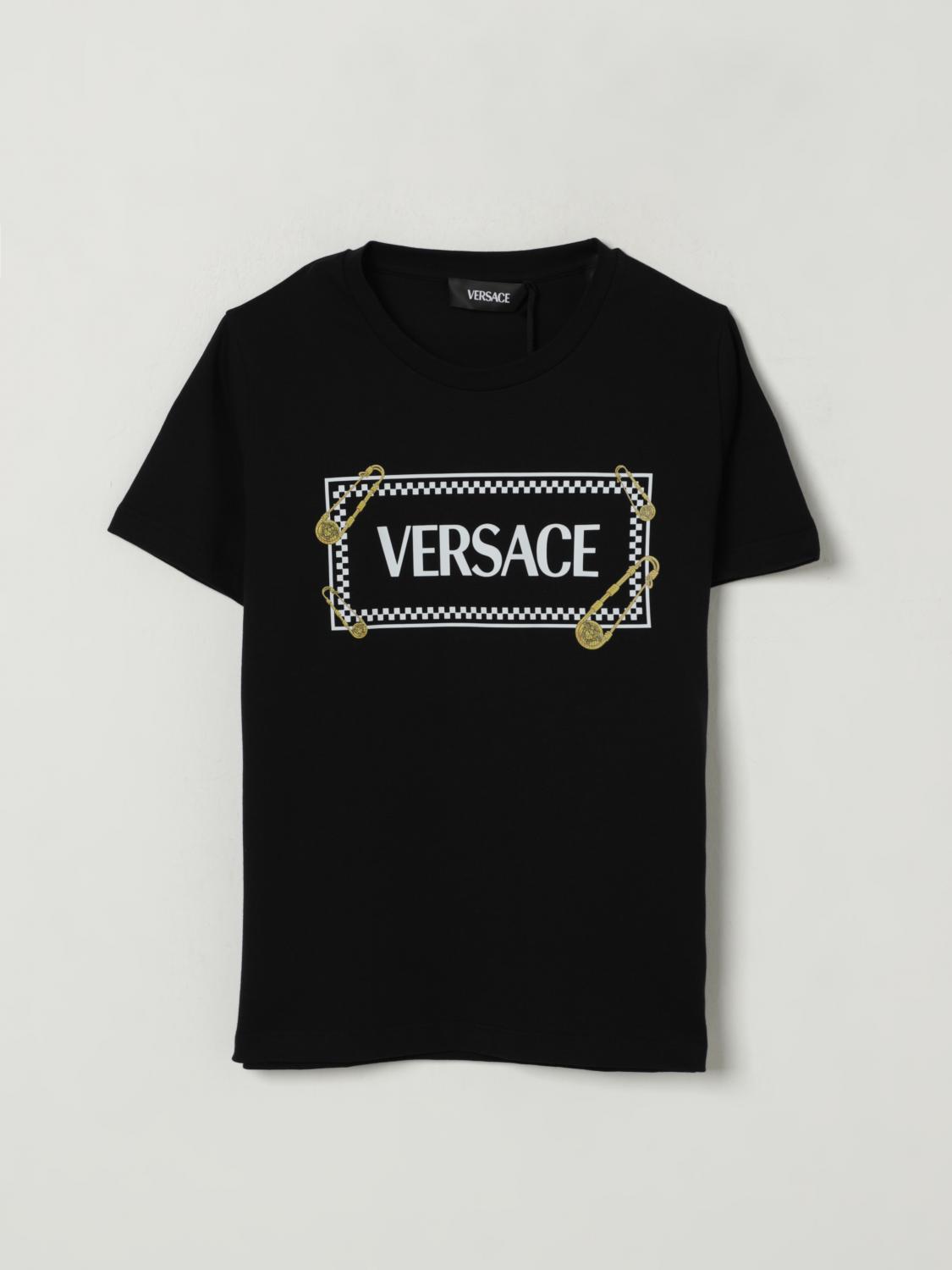 Versace T Shirt Kids Black