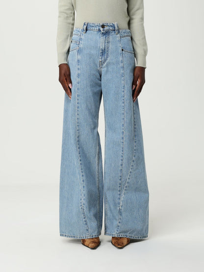 Maison Margiela Jeans Woman Gnawed Blue