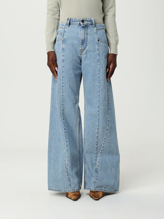 Maison Margiela Jeans Woman Gnawed Blue