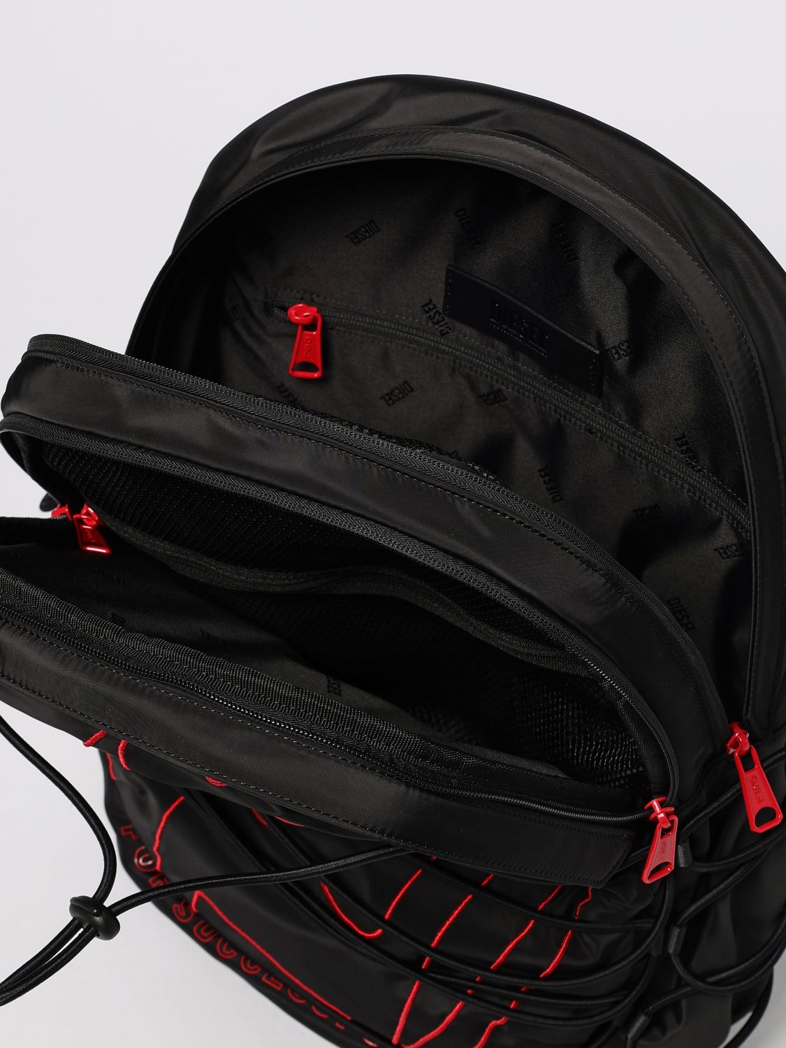Diesel Backpack Men White