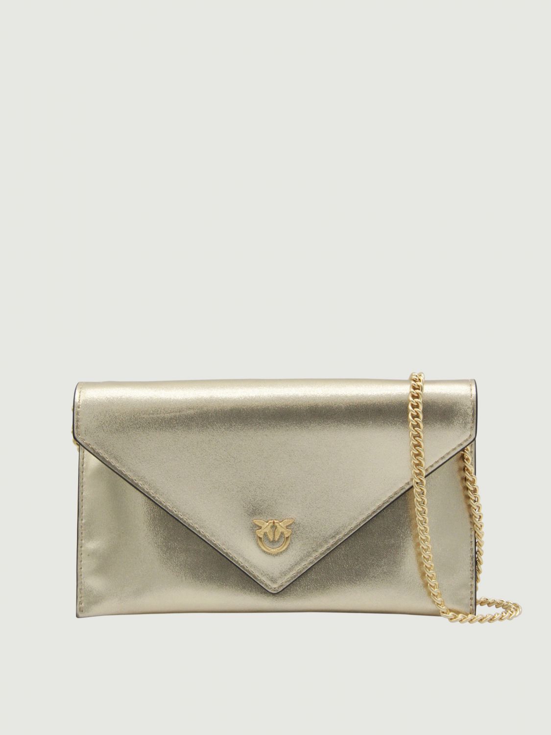 Pinko Crossbody Bag Woman Gold