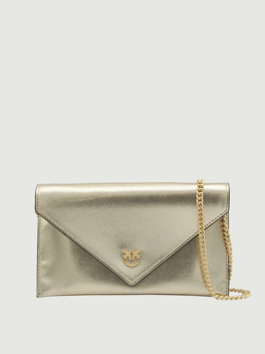 Pinko Crossbody Bag Woman Gold