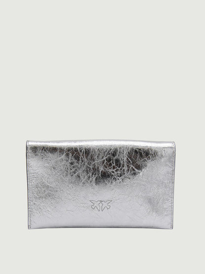 Pinko Shoulder Bag Woman Silver