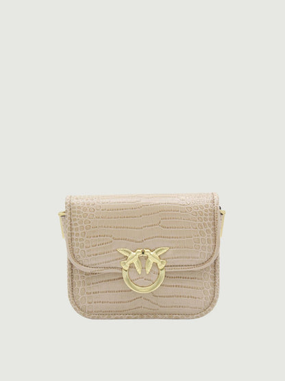 Pinko Shoulder Bag Woman Beige